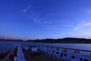 展望デッキ(夕方~夜) 展望デッキ(夕方~夜)